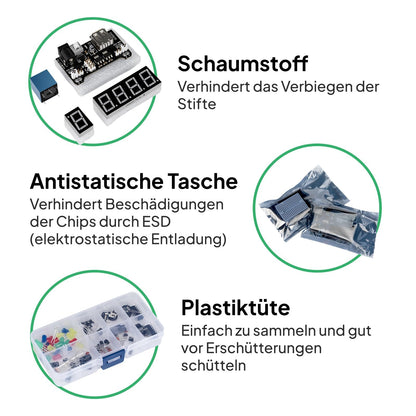 ELEGOO UNO R3 Ultimate Starter Kit Elektronik-Baukasten mit Tutorial