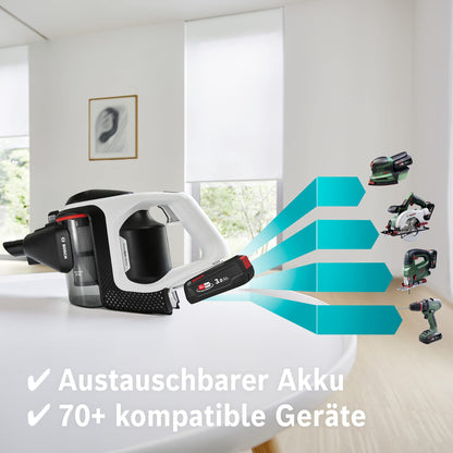 Bosch Unlimited Gen2 Serie 8 BKS8214W Akku-Staubsauger – weiss