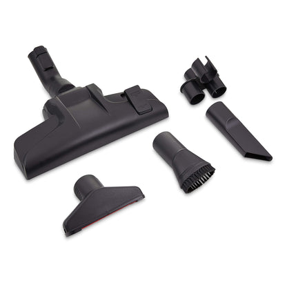 Amazon Basics Zylinder-Staubsauger beutellos - 700W Schwarz/Blau