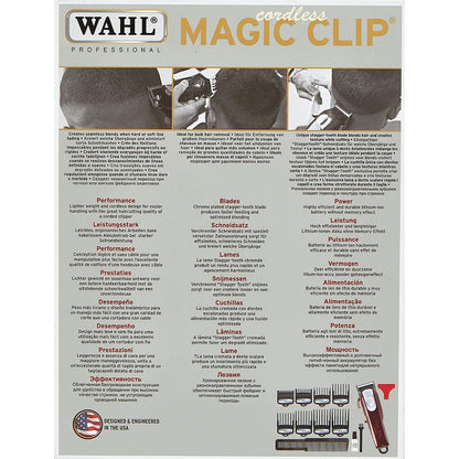 Wahl Professional Magic Clip Schnurlos Haarschneidemaschine