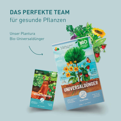 Plantura Bio-Schneckenkorn – Regenfest & Haustierfreundlich 2100g