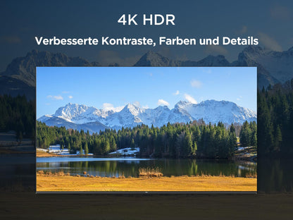 TCL 50V6C 4K HDR Smart TV - 50 Zoll Google TV Fernseher