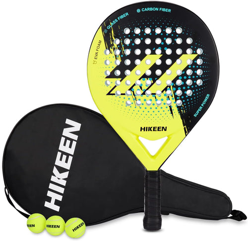 Padel Schläger Erwachsene Carbon Glasfaser – Allround