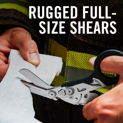 Leatherman Raptor Rescue Notfallschere mit Gurtschneider - Rot/Schwarz