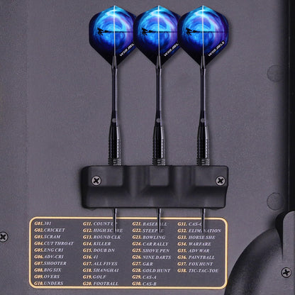 WIN.MAX Profi Set Elektronische Dartscheibe – 1-16 Spieler