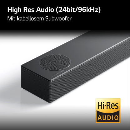 LG DS75Q 3.1.2 Soundbar mit Subwoofer - Dark Steel Silver
