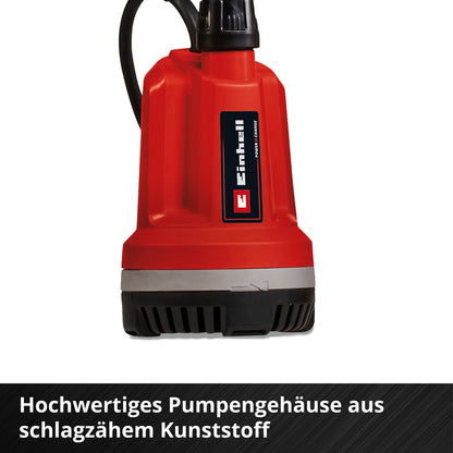 Einhell GE-PP 18 RB Li Akku-Regenfasspumpe – inkl. Akku/Lader