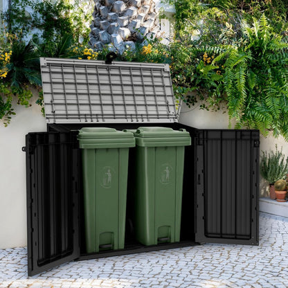 Keter Store it Out midi Multifunktions-Gartenbox - Schwarz