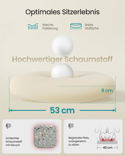 SONGMICS OBN047B01 Bürostuhl - Ergonomisch, Tintenschwarz