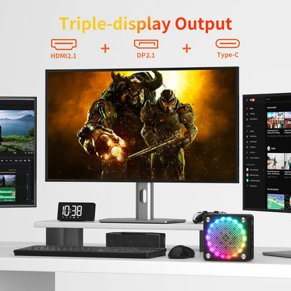 AWOW Ryzen 7 7840HS Mini Gaming PC - 32GB RAM / 1TB SSD