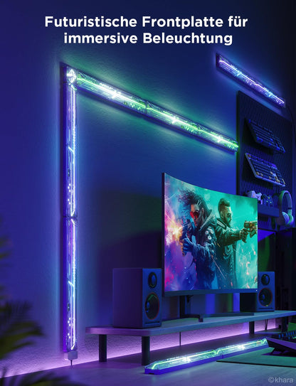 Govee EVANGELION Glide Gaming LED Wandleuchte – 6 Stäbe + 2 Ecken