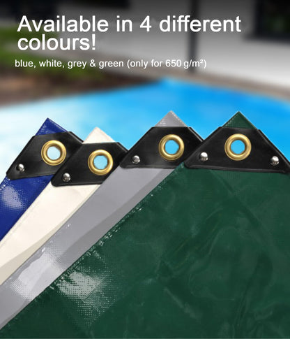 NEMAXX® Premium Abdeckplane Wasserdicht 650g/m² – 300x400cm Grün