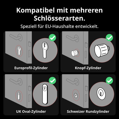 SwitchBot Smart Lock Pro WLAN Türschloss - Touchscreen Tastatur
