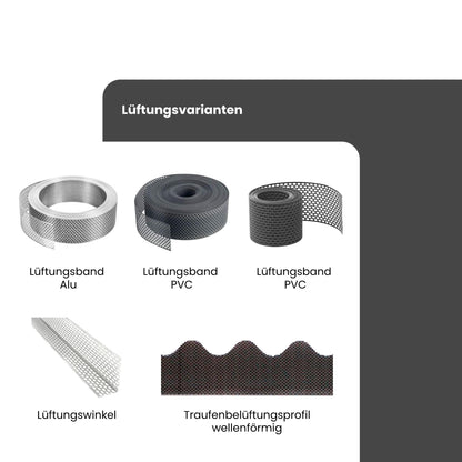 Fassadenprofil Lüftungswinkel Alu – 30x40mm 2m Silber (20 Stk.)