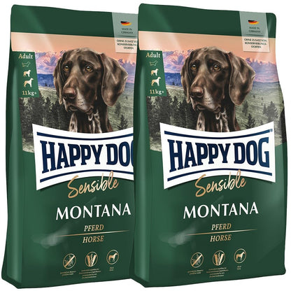 Happy Dog Sensible Montana Hundefutter - Monoprotein Pferd 2x10kg