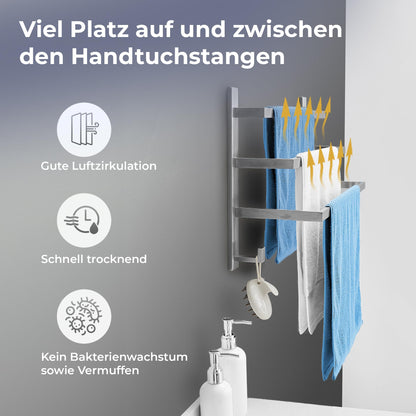 Badetuchhalter Handtuchhaken Ohne Bohren - Edelstahl SUS 304