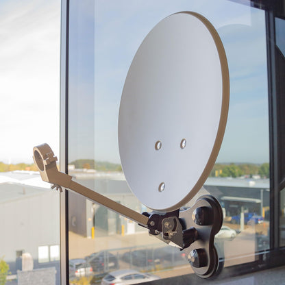 PremiumX Mobile Camping SAT Set - Single LNB Koffer Stativ