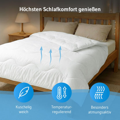 Third of Life DORMUS Sommerdecke 135x200, extra leichte Steppdecke