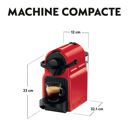 Krups Nespresso Inissia YY5506FD Kapselkaffeemaschine - Rot