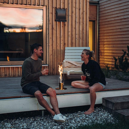 höfats Spin 120 Gold Bioethanol Tischkamin Indoor/Outdoor