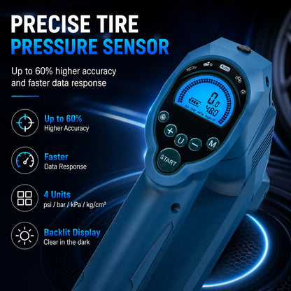 Waitley UPUMP-MK1 Akku-Kompressor 150 PSI mit LED-Licht und Autostop