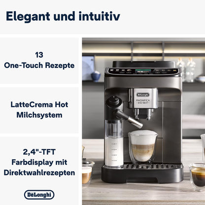 De'Longhi Magnifica Evo Next ECAM312.80.TB Kaffeevollautomat - Titan