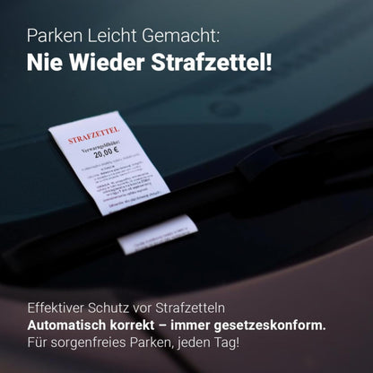 VENTON Elektronische Digitale Parkscheibe - Rosa mit Zusatzbatterie
