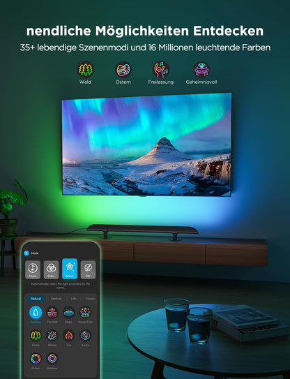 Govee LED Lightbar RGBIC TV Lichtleiste - 31 Zoll