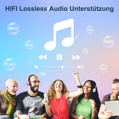 MECHEN H1 Pro MP3-Player mit Android 9.0, Bluetooth & WLAN, weiss