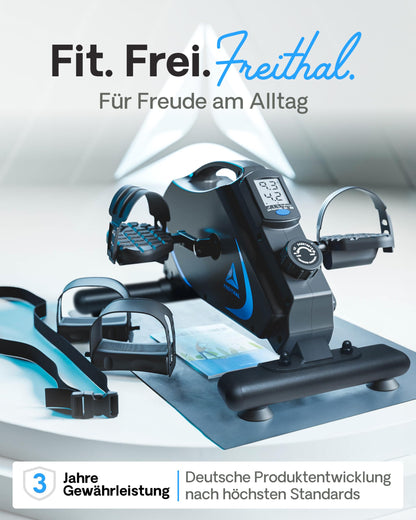 VitaFit Pedaltrainer Gelenkschonend für Senioren - Mini Heimtrainer