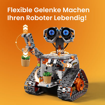 Sillbird Roboter Baukasten 5-in-1, programmierbares Robotik Set