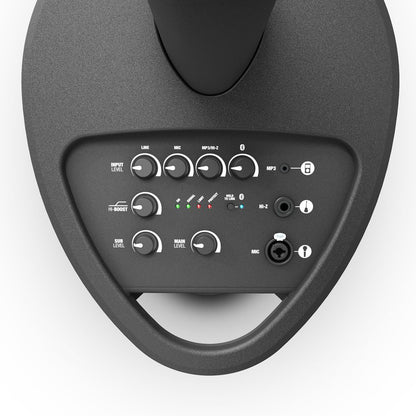 LD Systems LDMAUI5 Ultraportables Säulen PA System mit Mixer – Schwarz