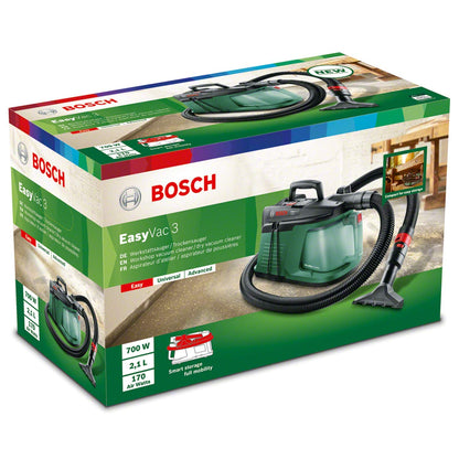Bosch Handstaubsauger EasyVac 3 – 700W, 2L Kapazität