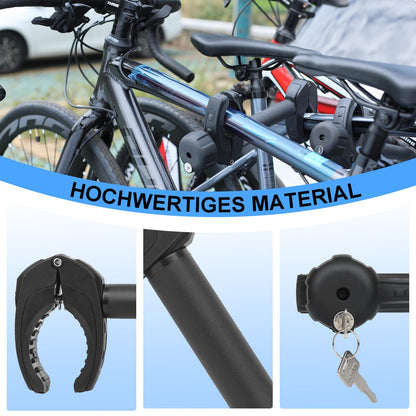 TEOV Rahmenhalter Fahrradhalterung für Fahrradträger, 3er-Set