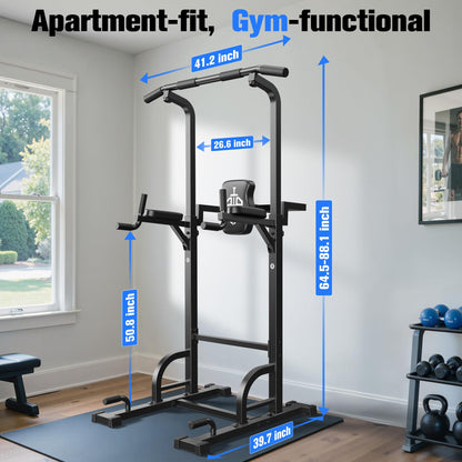 Sportsroyals Power Tower Klimmzug- & Dip-Station – 204 kg