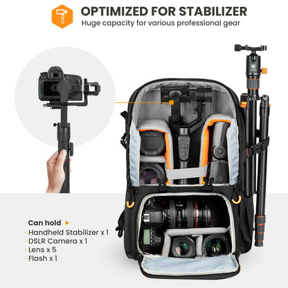 TARION Kamerarucksack PBL Fotorucksack - Wasserdichter DSLR