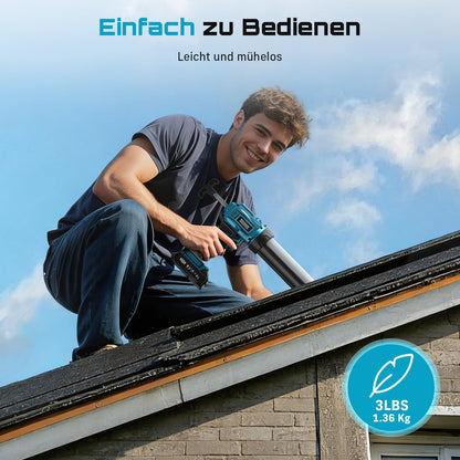 Seesii Akku-Kartuschenpresse CG110P, 18 V, für 300-ml-Kartuschen