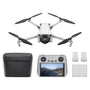 DJI Mini 3 Fly More Combo (DJI RC) – Drohne mit 4K-HDR-Kamera, faltbares Design, 3-Achsen-Gimbal