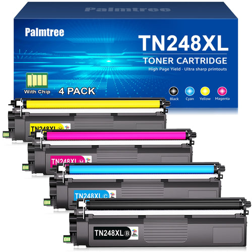 Brother TN248XL Tonerpatrone – Kompatibel Hohe Kapazität. Schwarze Tonerpatrone liefert Toner für Laserdrucker.
