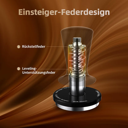 MHW-3BOMBER Espresso Tamper 54 mm, CD Serie mit 2-Feder-Auto-Rebound