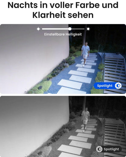 Reolink E1 Outdoor 5MP PTZ Überwachungskamera WLAN, 3X optischer Zoom