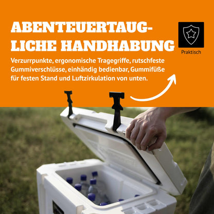 Petromax KX25 Passive Outdoor Kühlbox – 25 Liter Weiss