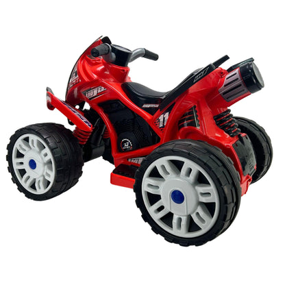 INJUSA The Beast Elektro-Kinderquad 12V – Rot, für Kinder