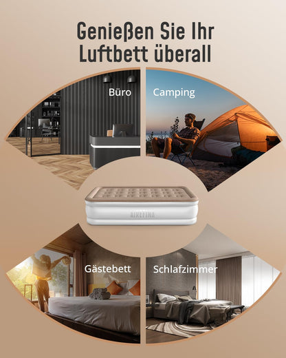 Airefina Luftbett selbstaufblasend 1 Person – 190x99x40 cm
