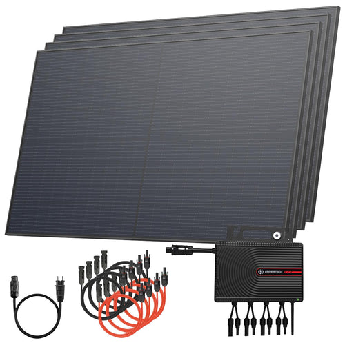 Solarway Balkonkraftwerk 2000W Solaranlage – Komplettset Steckdose