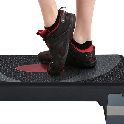 Yaheetech Steppbrett Aerobic Stepper höhenverstellbar bis 250 kg
