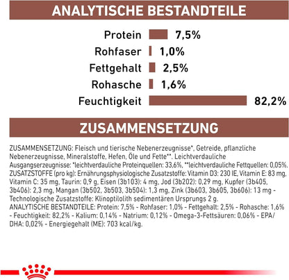 Royal Canin Vet Gastrointestinal Moderate Calorie Katze 4x12x85g
