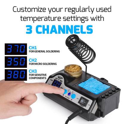 WEP 927-IV V1 Lötstation Profi Set 110W - EU Stecker