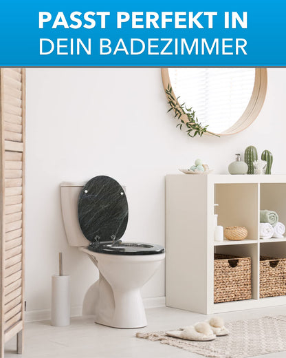 Xonic WC-Sitz MDF170 mit Absenkautomatik, Design-Toilettensitz