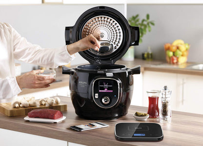 Krups Cook4Me+ Grameez CZ8568 Multikocher - Schwarz/Grau
